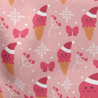 Butterfly Berry Ice Cream Stretch Ponte