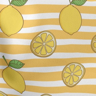 Horizontal Lemon Stretch Ponte