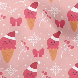 Butterfly Berry Ice Cream Micro Fleece
