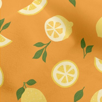 Fresh Lemon Slices Micro Fleece