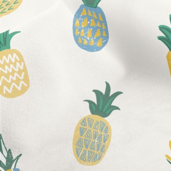 Pineapple Doodle Micro Fleece