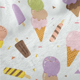 Three Balls Of Ice Cream Minky