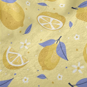 Floret Lemon Slices Minky