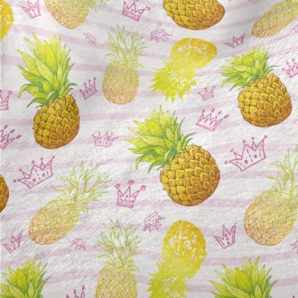 Crown Pineapple Minky