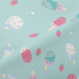 Juicy Strawberry Ice Piqué