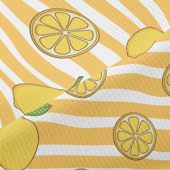 Horizontal Lemon Piqué