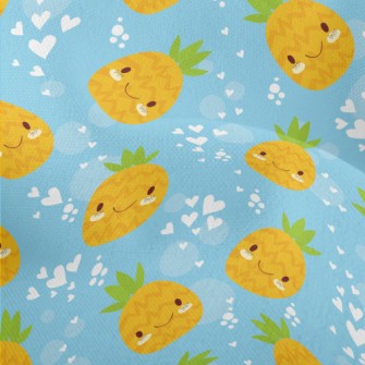 Shy Expression Pineapple Lightweight Performance Linen