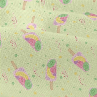 Transparent Fruit Popsicle Modern Jersey