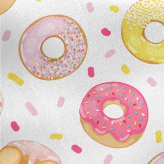 Strawberry Flavored Donuts Jersey Backed Fleece