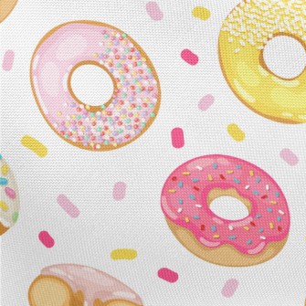 Strawberry Flavored Donuts Pongee