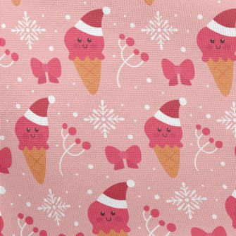 Butterfly Berry Ice Cream Pongee