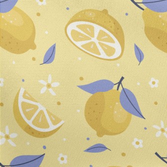 Floret Lemon Slices Pongee