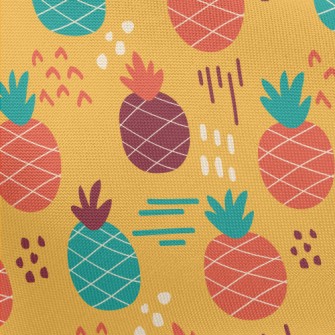 Cartoon Cute Pineapple Pongee
