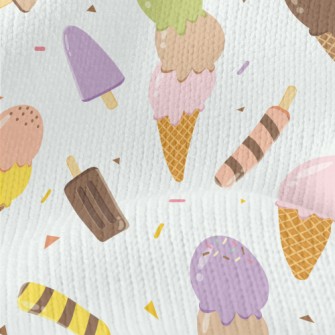Three Balls Of Ice Cream Stretch Jersey