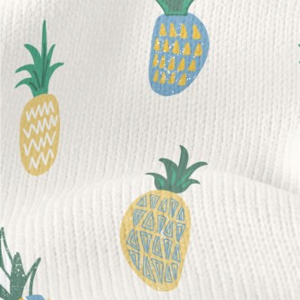 Pineapple Doodle Stretch Jersey