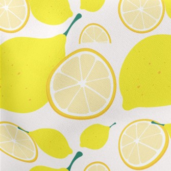 Juicy Lemon Lightweight Cotton Poplin