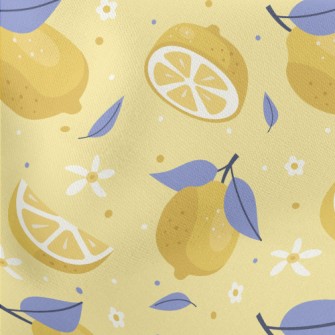 Floret Lemon Slices Lightweight Cotton Poplin