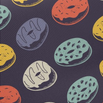 Traditional Donuts Midweight Cotton Poplin