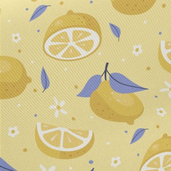 Floret Lemon Slices Midweight Cotton Poplin