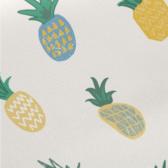 Pineapple Doodle Midweight Cotton Poplin