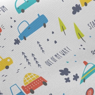 Heavy Traffic Cars Twill