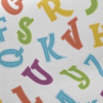 Colorful Dotted Line In Englis Twill