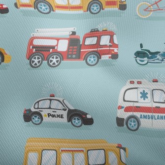 Ambulance Police Car Fire Truc Dobby