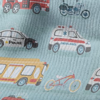 Ambulance Police Car Fire Truc Terry