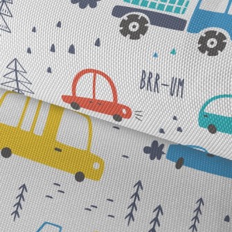 Heavy Traffic Cars Waterproof Oxford