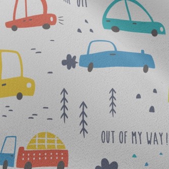 Heavy Traffic Cars Chiffon
