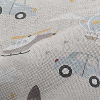 Helicopter Hot Air Balloon Car Performance Linen