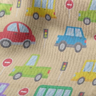 Colorful Traffic Jam Highway Terry