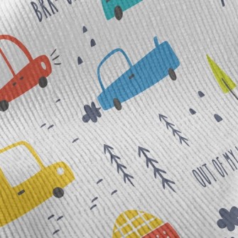 Heavy Traffic Cars Standard Corduroy
