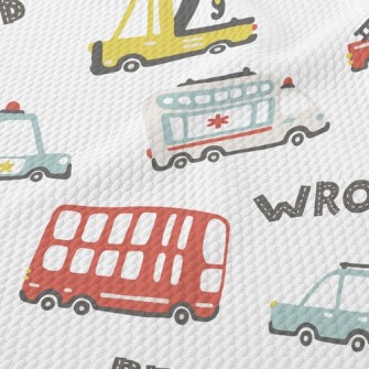 Baby City Car Birdseye Piqué