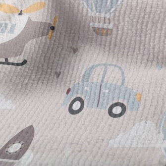 Helicopter Hot Air Balloon Car Terry