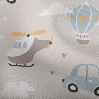 Helicopter Hot Air Balloon Car Dobby