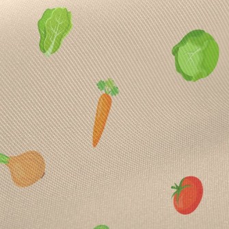 Delicious Vegetables Twill