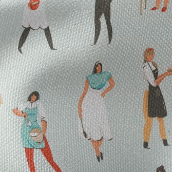 Woman Who Cooks Seriously Waterproof Canvas