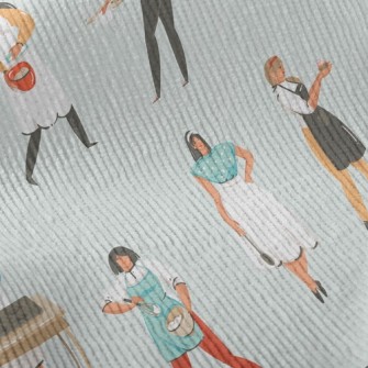 Woman Who Cooks Seriously Standard Corduroy