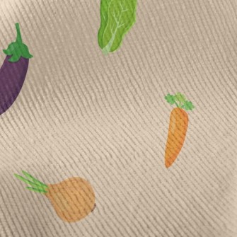 Delicious Vegetables Standard Corduroy