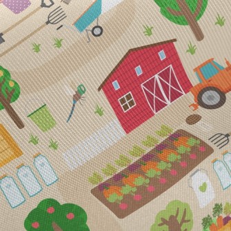Leisurely Farm Life Twill
