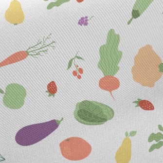 Healthy And Energetic Fruits A Twill