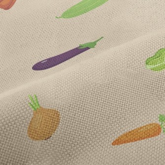 Delicious Vegetables Performance Linen