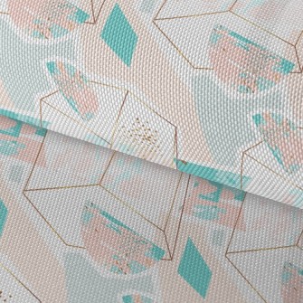 Irregular Strips Of Color Waterproof Oxford