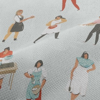 Woman Who Cooks Seriously Performance Linen