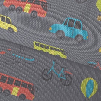 Common Means Of Transportation Waterproof Oxford