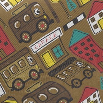 Shuttle City Bus Twill