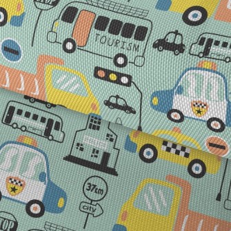 Fluorescent Big Truck Car Waterproof Oxford