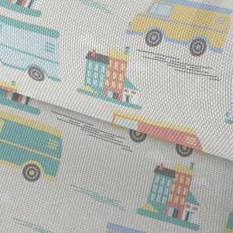 Soft Running Bus Waterproof Oxford