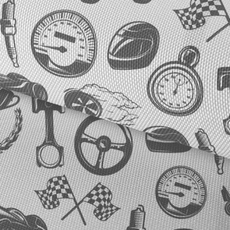 Handsome Racing Peripheral Too Waterproof Oxford